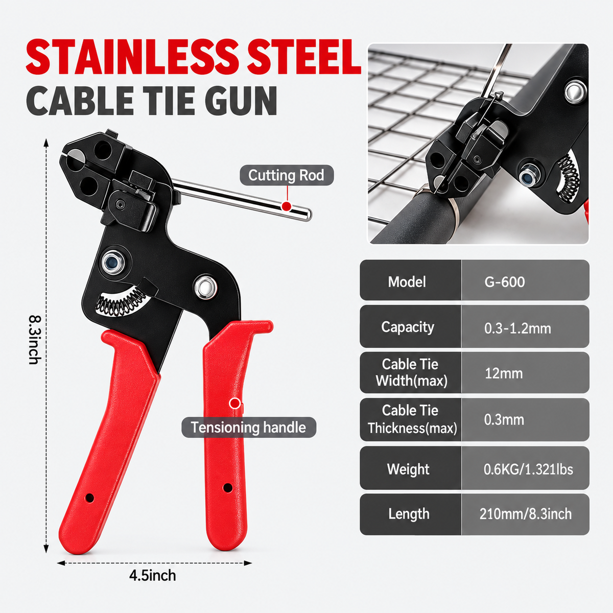 Stainless Steel Cable Tie Kit