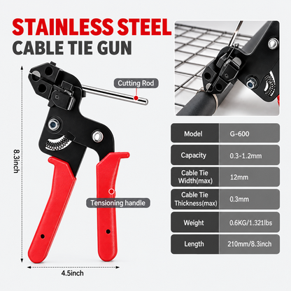 Stainless Steel Cable Tie Kit