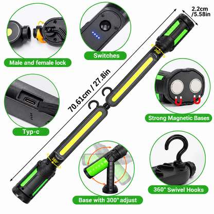 Cabvelle™ 2400LM Mechanic Work Light