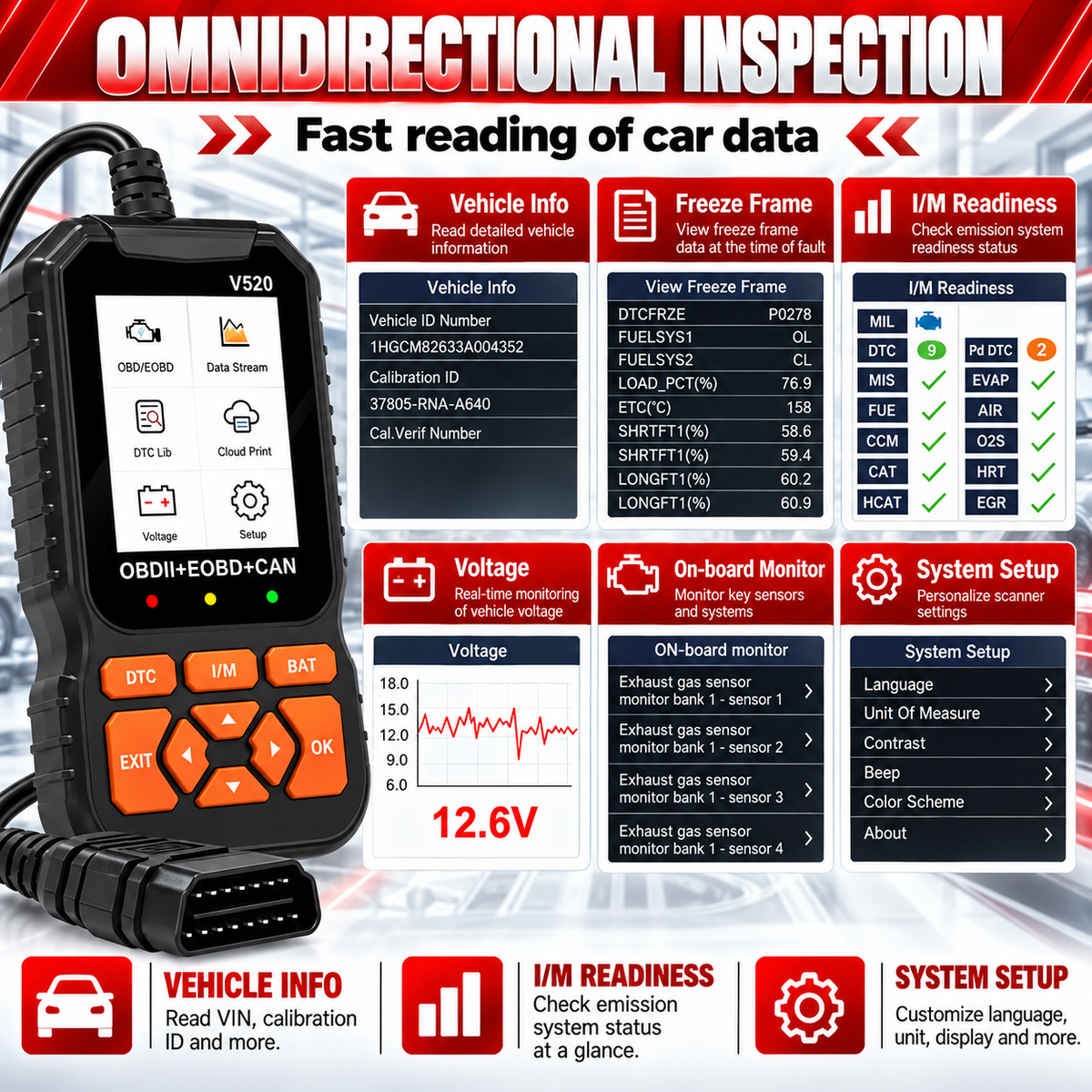 All-in-One OBD2 Scanner