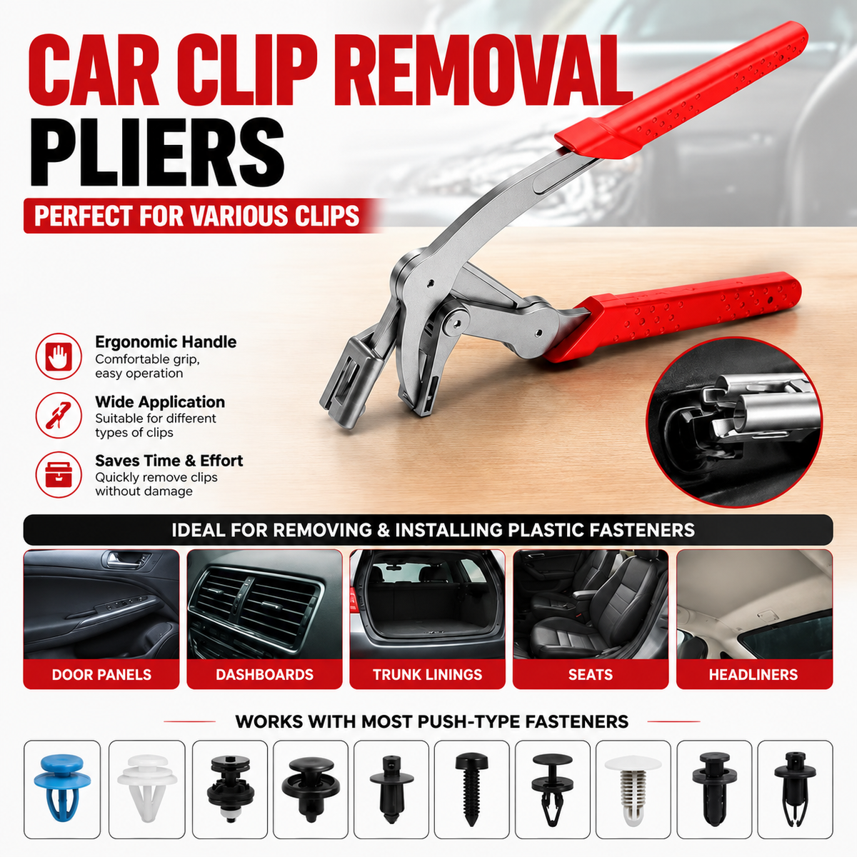 Car Clip Removal Pliers.