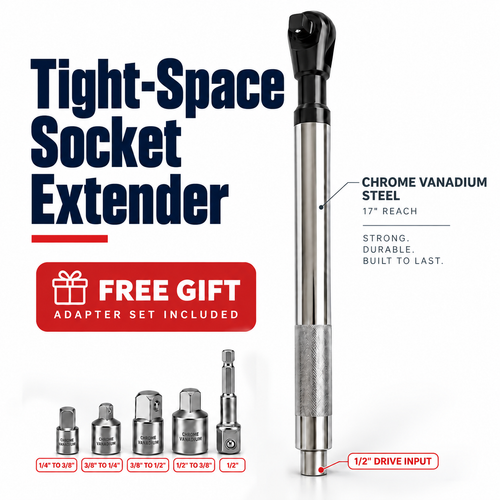 Tight-Space Socket Extender