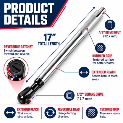 Tight-Space Socket Extender