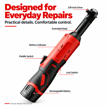 Electric Ratchet Wrench Set