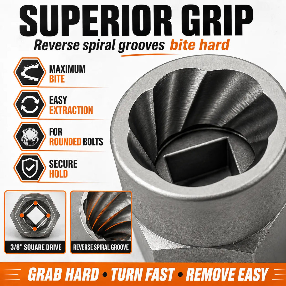 14-Piece Bolt Extractor Kit
